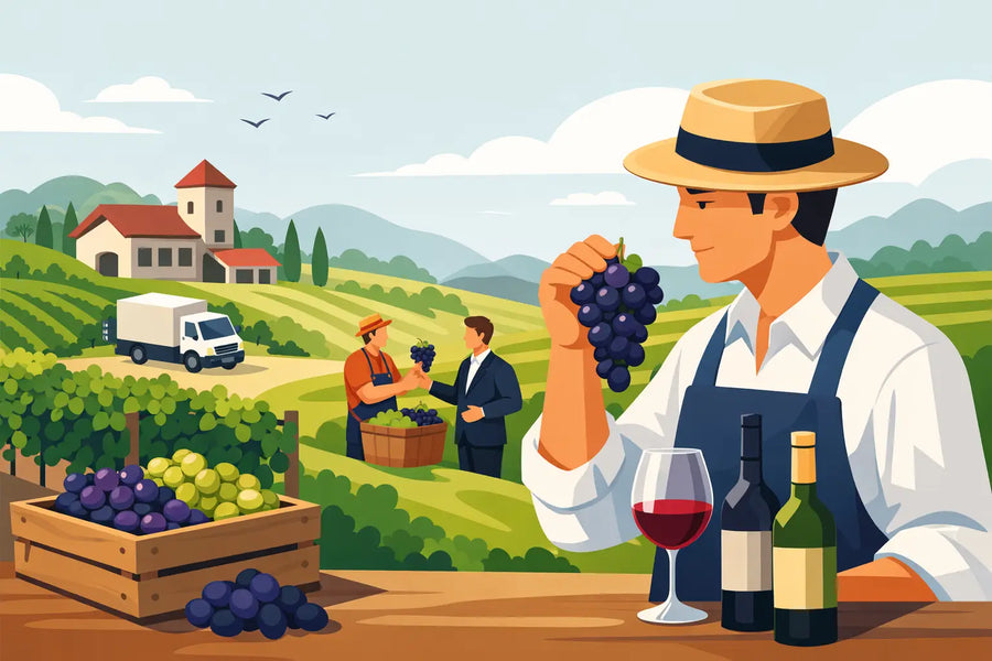 How Boutique Wineries Source Local Grapes