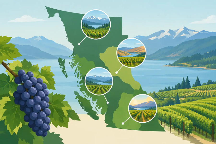 Where Do BC Grapes Grow? A Regional Guide