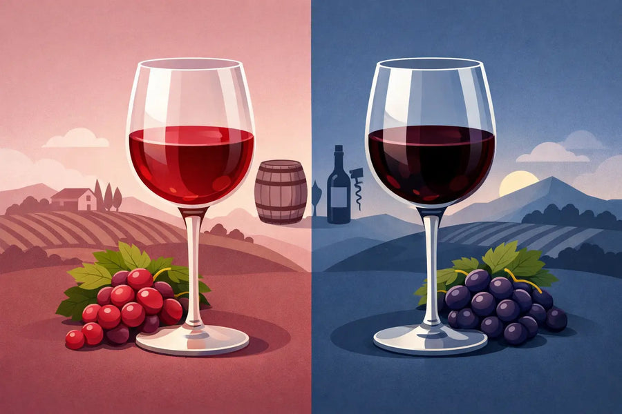 Merlot vs Cabernet Sauvignon