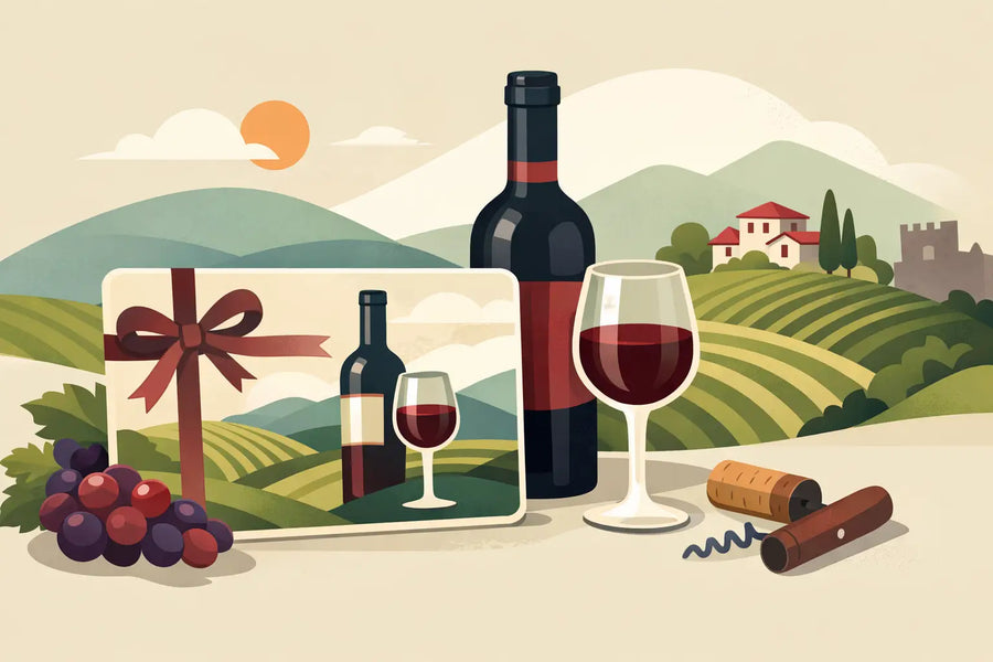 Wine Gift Card for Enthusiasts Who Value Place