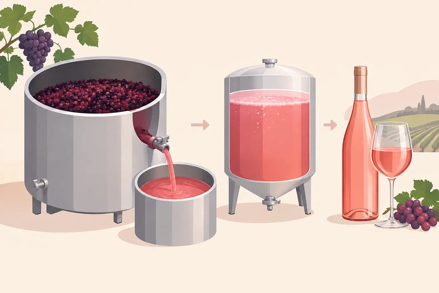 Saignée Rosé Production Method Explained
