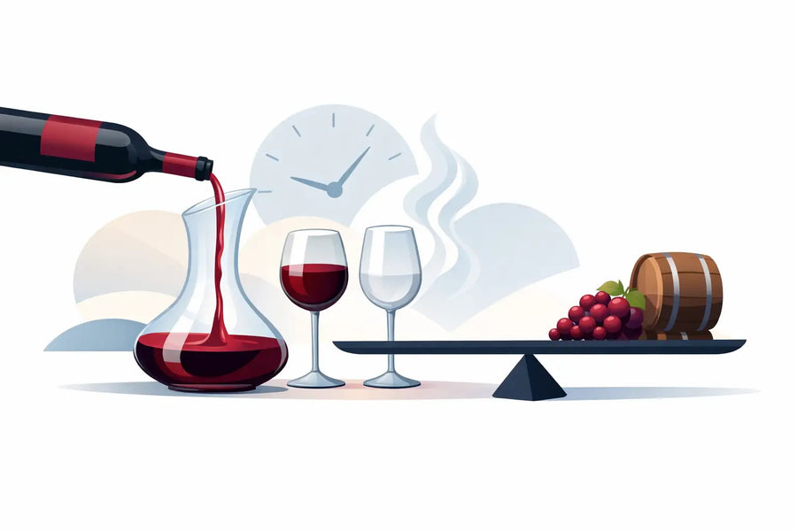 When to Decant Red Wine for Better Balance