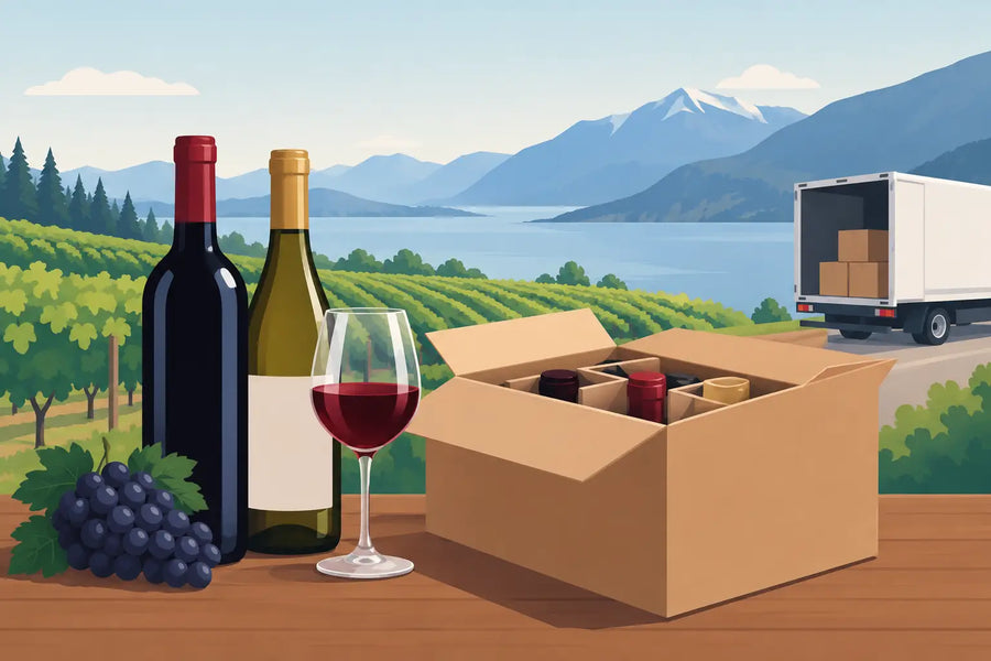 Wine Shipping From BC Wineries, Done With Care