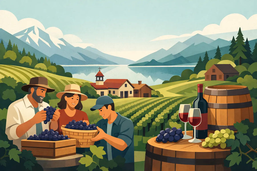 Family Owned Winery Craftsmanship, Grown in BC